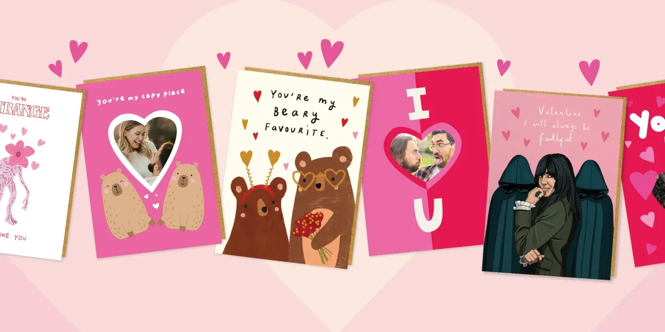 Get 20% off when you spend £5 or more on cards